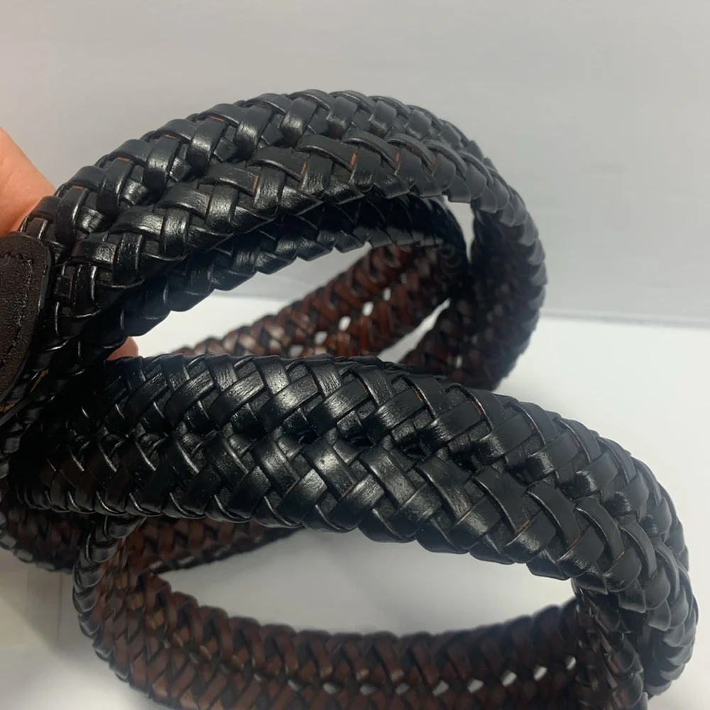 Croft &Barrow Big&Tall‎ Reversible black/brown  belt 50-52